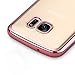 AMUOC Galaxy S7 Edge Case,Premium Bumper TPU / PC Scratch Resistant Cases rose gold