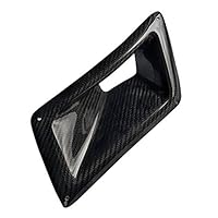 3dsll0 Car Air Vent Intake Duct,Carbon Fiber Auto Carbon Fiber Left Side Exterior Air Vent for Nissan 350Z(18.5x10.5cm)