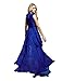 CA Mode Women V-neck Lace Up Wedding Evening Gown Prom Party High Low Dress