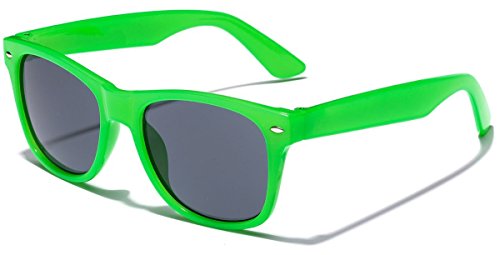 Iconic Classic Sunglasses for Children | Toddler Preschool Grade-school Boys and Girls Best for Kids Age 2-10 Years