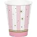 Twinkle Toes Party Supply Pack for 16 Guests: Straws, Dinner Plates, Luncheon Napkins, and Cups