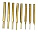 Utopia Tool's Gunsmithing 8PC Brass Pin Punch Set