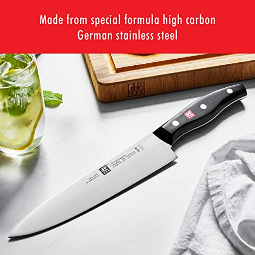 ZWILLING Twin Signature 6Piece German Knife Set with Block, Razor