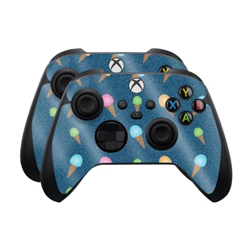 Glossy Glitter Skin Compatible with Microsoft Xbox Series X|S Controller (2 Pac…