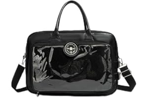 Crossbody Ita Bag - Classic Japanese Style Large-Capacity Adjustable Carry Bag with Huge Window Display Layer