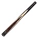 CUESOUL 57 inch 3/4 Jointed Snooker Cue Set Handcraft -Rosewood Butt-Ash Shaft-Mini Extension-Telescopic Butt End Extension-Leatherette Black Case CSSC014