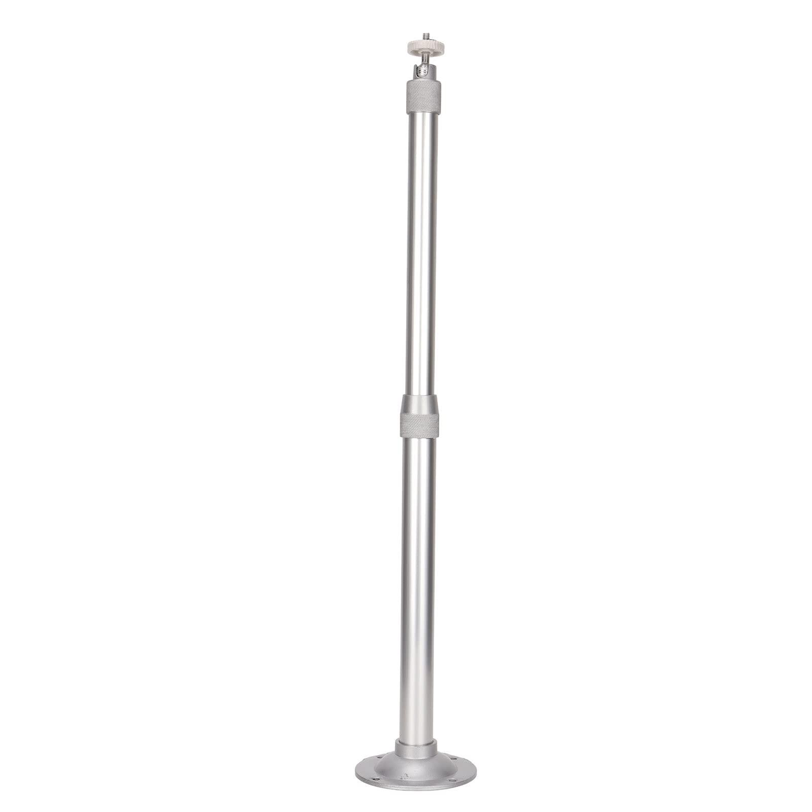 Zunate Projector Mount Bracket,Universal 30-60cm Projector Ceiling Mount, 360° Adjustable Projector Wall Mounted Stand,Aluminum Alloy 5kg Load Support,with 1/4in Thread,for Home Office