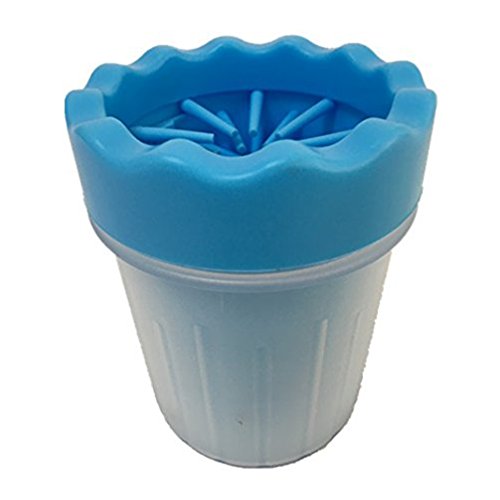 septdaner Pet Paw Cleaner for Dogs Clean Dog Paws Pet feet Washer Pet Cleaning Brush Cup for Dogs Cat Grooming