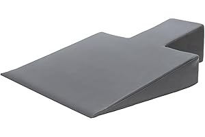 Faittd Large Upholstered Wedge, Exercise Equipment for Pilates Reformer, Workout Pad for Floor Exercises, Ideal for Athletes and Physical Therapy, Pilates Home Gym or Studio Use