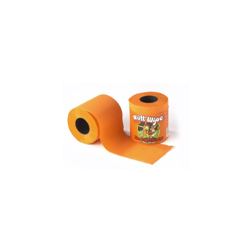 Rutt Wipe Blaze Orange Toilet Paper on PopScreen
