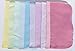 Full Spring Set of 10 1-Ply Solid Color Flannel Washable Napkins 8x8 inches - Little Wipes (R) Flannel