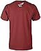 Honda Men's Vintage Motor Co Short-Sleeve Shirts,Large,Maroon