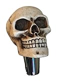 Small Skull Beer Tap Handle for Kegerators and Bars Dead Skeleton Walking