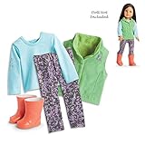 American Girl Z Yang Rainy Day Outfit for 18