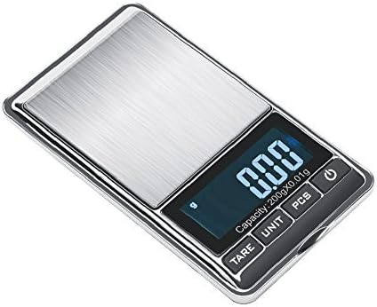 Jewelry Scale,TBBSC Weigh High Precision Digital Scale Pocket 200g/0.01g Reloading, Jewelry and Gems Weigh Scale, Kl-16 by TBBSC
