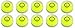 Ten 8mm Diameter Disc Bubble Spirit Level Round Circle Circular New