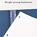 Avery Two Pocket Folders with 3 Prong Fasteners, Holds 70 Sheets, 25 Blue Folders (47975)