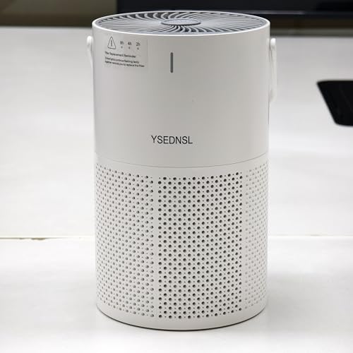YSEDNSL Home air purifier, suitable for spaces up to 1200 sq ft, removes smoke and pet hair.