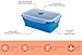 GXABK Collapsible Silicone Food Storage Containers - Set of 4 Silicone Lunch box Containers for Kids or Kitchen, BPA Free, Microwave, Dishwasher and Freezer Safe (Small 12oz to Extra large 42oz)
