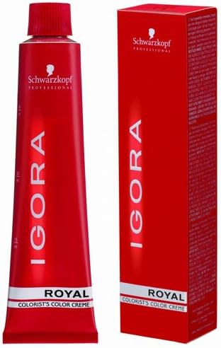 Schwarzkopf Igora Royal Gold 6-5 - Dark Blonde Gold Hair Colour / Tint 60ml Tube by Ignora Royal