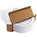 I00000 60pcs Plastic Gold Plates,10.25 inch Gold Rimmed Dinner Plates, White Disposable Plates, Parties or Wedding