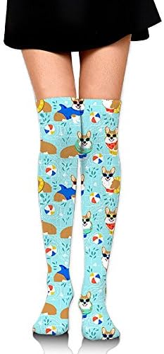 WUMIARUA Knee High Compression Stocking Orgi Pool Party Team Sport Towel Bottom Soccer &amp; Football Socks