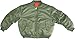 Sage Green MA-1 Military Flight Jacket, Air Force Bomber Pilot Jacket