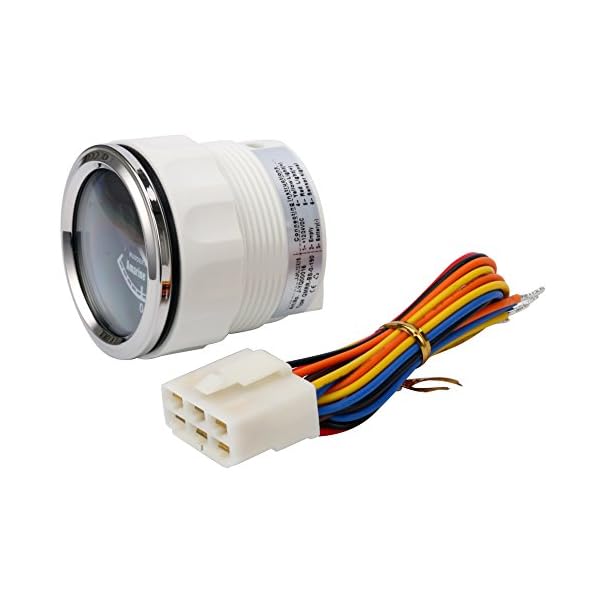 Amarine-made-Rudder-Angle-Indicator-Gauge-Dc-12v24v-52mm-Stainless-Steel-for-Car-Boat