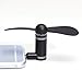 TOMMYY Cell Phone Fan, Mobile Phone Fan Portable Dock Cool Cooler Rotating Fan for iPhone,Compatible for iPhone 6,6S / iPhone 7,7 Plus/iPhone 8,8 Plus/iPhone X, XR, XS/iPad. (Black)