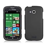 Aimo Wireless SAMI930PCLP001 Rubber Essentials Slim and Durable Rubberized Case for Samsung ATIV Odyssey i930 - Retail Packaging - Black