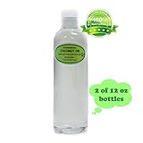 Fractionated Coconut Oil Pure Organic Raw by Dr.Adorable 12oz  pack of 2