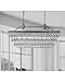 Jojospring Antique 6-light Rectangular Droplets Chandelier