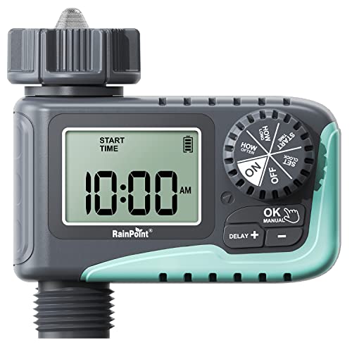 Sprinkler Timer, Programmable Digital Irrigation Water Timer with