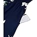 MURTIAL Women' Long Dress Cold Shoulder Poet Floral Print Elegant Maxi Short Sleeve Casual Dress Party Dress