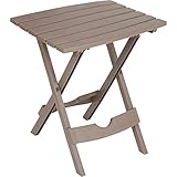 Adams Manufacturing 8500-96-3700 Plastic Quik-Fold Side Table Portobello