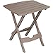 Adams Manufacturing 8500-96-3700 Plastic Quik-Fold Side Table Portobello
