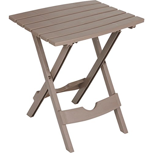 Adams Manufacturing 8500-96-3700 Plastic Quik-Fold Side Table Portobello