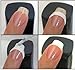 JASSINS Lot 10 Pack Nail Art Tip French Guide Moon Striping Tape Decoration Line Sticker