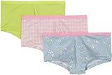 Fruit of the Loom Women's 3-Pack Cotton Stretch Low Rise Boyshort Panties