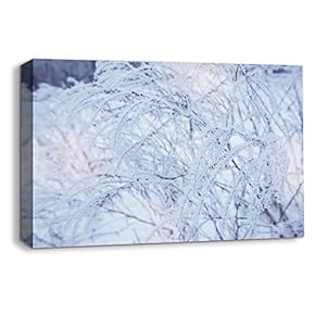 Snowy Day Home Artwork for Living Room Bedroom