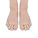 Open Toe Tubes Fabric Gel Lined Sleeve Toe Protectors for to Prevent Corns, Calluses and Blisters While Softening and Soothing The Skin,Relief Toe Pressure Pain (5 Pcs)