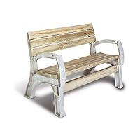 2x4basics 90134ONLMI Custom AnySize Chair or Bench Ends, Sand (lumber not included, only supports)