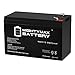 Mighty Max Battery ML7-12 - 12V 7.2AH Replacement Battery for APC ES500, ES550, LS500, RBC110, RBC2 Brand Product primary