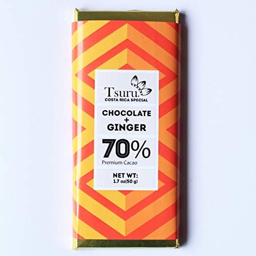 Tsuru Chocolate with ginger 1.7 oz (50 g.)
