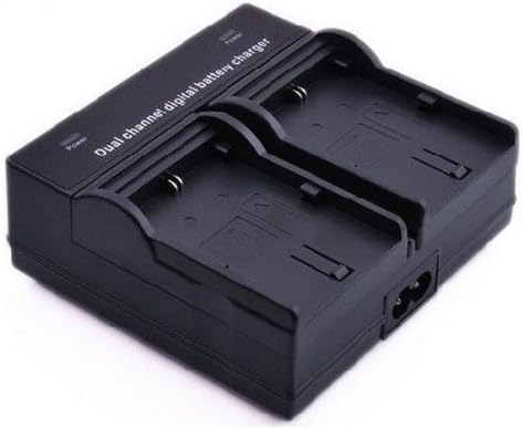 Dual Channel Digital Battery Charger for Panasonic CGP-D28S, CGA-D54SE, CGA-D54, CGA-D54S, CGA-D54SE/1B, CGA-D54SE/1H and Panasonic AG-HVX200, AG-HVX200A, AG-HVX200E, AG-HVX200P, AG-HPX250, AG-HPX250PJ, AG-HPX250EJ, AG-HPX250EN, AG-DVC7, AG-DVC30, AG-DVC32, AG-DVC33, AG-DVC60, AG-DVC62, AG-DVC80, AG-DVC80P, AG-DVC180, AG-DVC180A, AG-DVC180AMC, AG-DVC180BMC, AG-DVX100, AG-DVX100A, AG-DVX100AE, AG-DVX100AP, AG-DVX100B, AG-DVX100BE, AG-DVX100BP, PV-DV51D, PV-DV51, PV-DV52, PV-DV53, PV-DV953, PV-DV102, PV-DV103, PV-DV203, PV-DV203D, PV-DV400 Camcorder