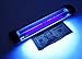 SE FL999-6W Jumbo 2-IN-1 Black Light & LED Flashlight, Black