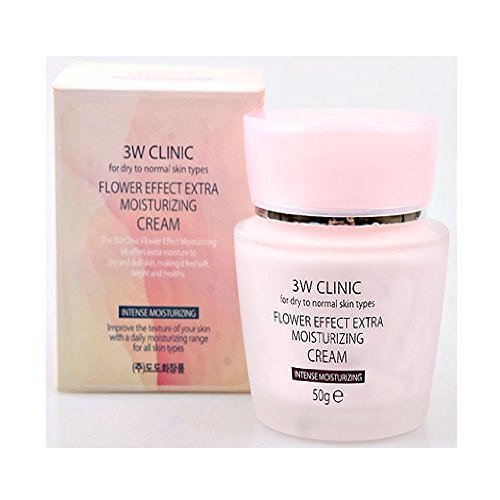 Dodo 3w Clinic Flower Effect Extra Moisturizing Cream 1.8oz Beauty