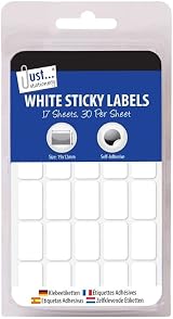 Just Stationery Sticky Labels Price Stickers 510 x 19mm x 12mm view 2