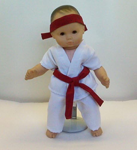 Beatrice Collection Martial Arts Outfit. Fits 15” Dolls Like Bitty Baby and Bitty Twin
