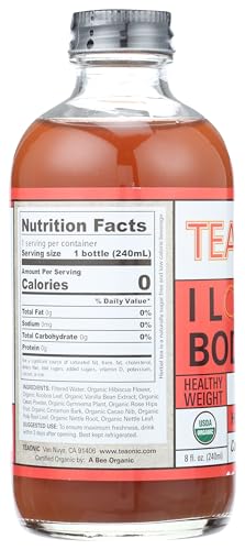 TEAONIC TEA HERBAL LOVE SKINNY BODY, 8 OZ